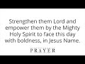 prayer for boldness and confidence begin your day with courage