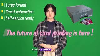 Large-Format Card Printer | Precision, Automation & Self-Service Integration