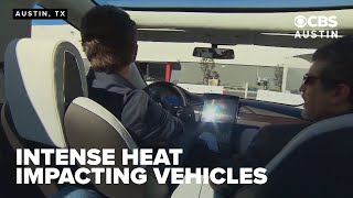 How the heat can affect your car