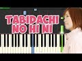 🎹Tabidachi no Hi ni-Ai Kawashima (Piano Tutorial Synthesia)❤️♫