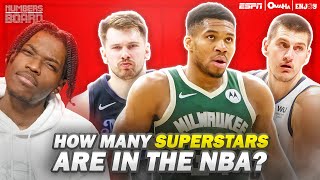 How many superstars are in the NBA? ⭐️ | YouTube Exclusive