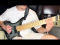 haken visions guitar cover