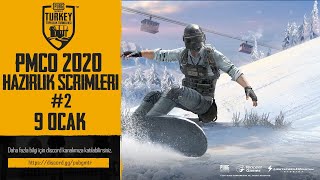 PUBG MOBILE - PMCO 2020 TR Hazırlık Scrimleri #2