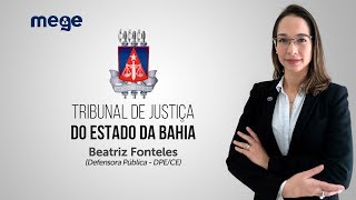 LIVE TJ-BA/Correção - Beatriz Fonteles