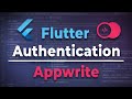 Flutter Authentication Tutorial with Appwrite Backend
