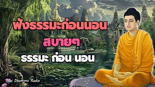 ฟังธรรมะก่อนนอน ปล่อยวาง💕จิตใจสงบ ชีวิตเป็นสุข ได้บุญมาก☕Thai Dhamma Radio