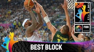 USA v Lithuania - Best Block - 2014 FIBA Basketball World Cup