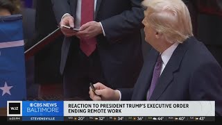 Maryland lawmakers react to President Trump's executive order