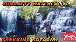 OOTY TOURIST PLACES SUNDATTY WATERFALLS PLACES TO VISIT IN OOTY OOTY TREKKING GUIDE KOTAGIRI NILGIRI