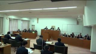 平成２５年第四回大崎上島町議会定例会　1日目（開会）