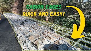 Retaining Walls | How to Build Gabion Cages Using Spirals