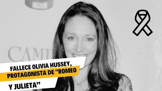 Fallece Olivia Hussey, protagonista de “Romeo y Julieta”💔🕊️