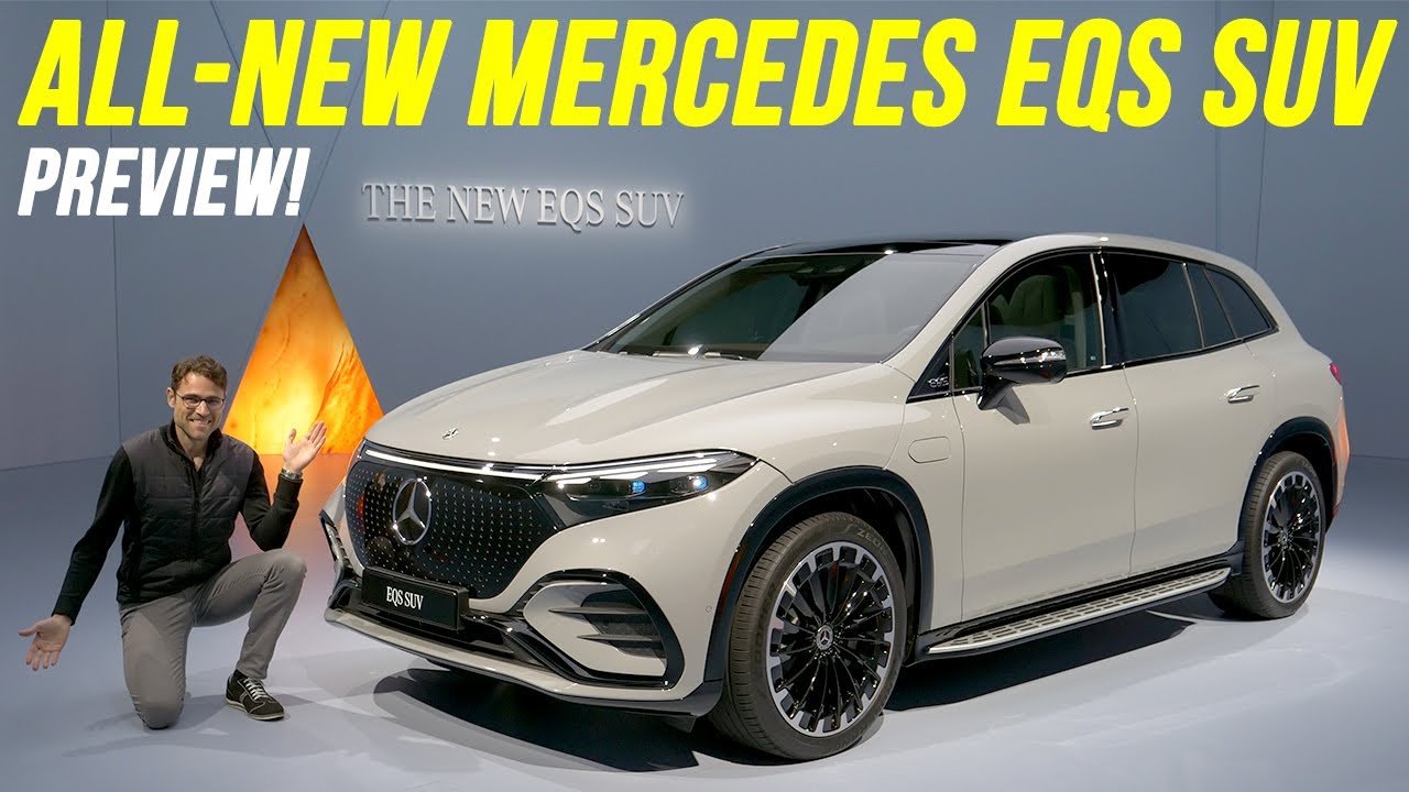 Mercedes EQS SUV Premiere! Can This High-end Luxury EV SUV Beat The BMW ...