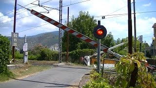 Spoorwegovergang San Giuliano Terme (I) // Railroad crossing // Passaggio a livello