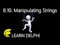 Learn Delphi Programming | Unit 8.10 | Manipulating Strings In Delphi