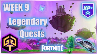 How to Complete All Week 9 Legendary Quests Challenges Fortnite Season 7 Billboards Scanners Probes