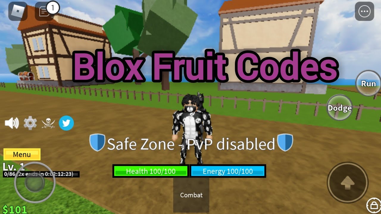 Roblox Blox Fruit Codes - YouTube