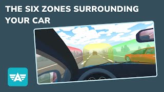 Six Zones Surrounding your Vehicle - Aceable 360