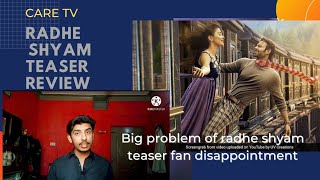 Radhe Shyam Glimpse Teaser REVIEW | Care TV