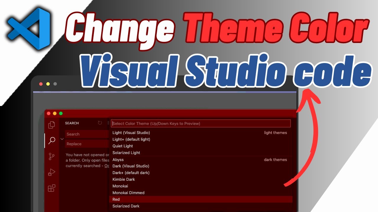 How To Change Color Theme In Visual Studio Code Easy Guide Youtube
