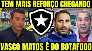 RIZEK E ZINHO REAGEM A CHEGADA DO TÉCNICO DO BOTAFOGO E CONTRATAÇÕES! NOTICIAS DO BOTAFOGO HOJE