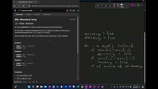 LeetCode 896 Monotonic Array