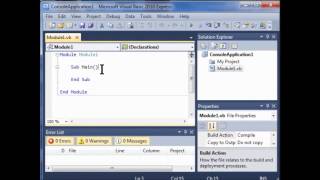 TCH061 Programming 1 (VB.Net) Assignment 2