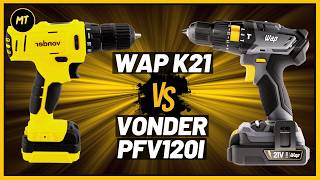 21V vs 12V: Qual Parafusadeira Furadeira é Melhor? WAP K21 x Vonder PFV120I