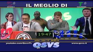 QSVS - I GOL DEL DERBY MILAN - INTER 1-0  - TELELOMBARDIA / TOP CALCIO 24