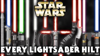 EVERY Lightsaber Hilt Type in Star Wars (Canon) - Star Wars Explained