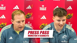 Press Pass | Munster v Scarlets