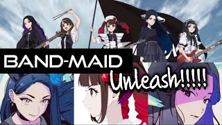 Band-Maid | Unleash!!!!! (Official Music Video)| Corrupted Files Reactions