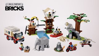 Lego City 60307 Wildlife Rescue Camp Speed Build