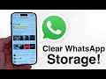 How To Free Up WhatsApp Storage on iPhone!!