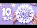 10 DIY Paper Christmas decoration ideas 2024 / Christmas decor / Paper Christmas crafts / Ornaments