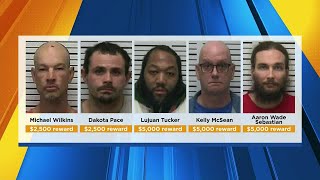 WANTED: 5 inmates escape St. Francois County Jail in Farmington