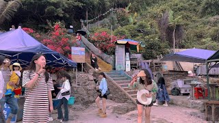 Beihai-Beautiful Chinese villages walking tour - flowery villages and seaside-Relaxing Video 4K HDR