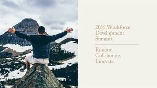 Open Workforce Development Summit 2018