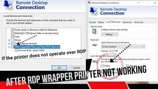 Printer stops working after installing RDP Wrapper \u0026 Printer Issue Fix.