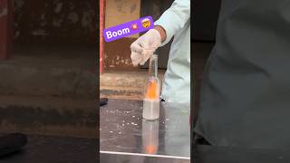 Hydrogen Gas Experiment with Pop Sound | TS/AP Class 10 Chemistry in Telugu