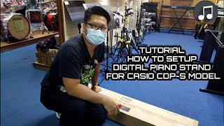 Casio CDP-S Model How To Setup Digital Piano Stand (Part 2 TUTORIAL)