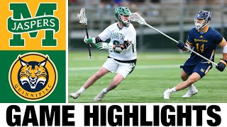 #20 Quinnipiac vs Manhattan Lacrosse Highlights | 2024 College Lacrosse | NCAA Lacrosse