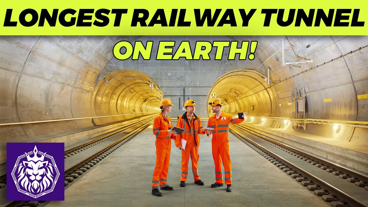 Discovering The Longest Railway Tunnel On Earth! - YouTube