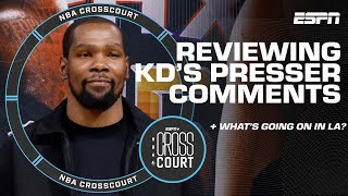 Kevin Durant wants to focus on Phoenix and move on from Brooklyn – Windhorst | NBA Crosscourt