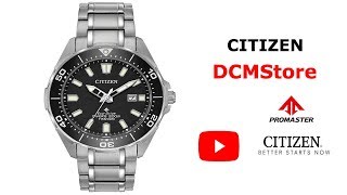 BN0200-56E Citizen Promaster Titanium 200 Mts Black Dial