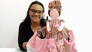 Boneca costureira feita com garrafa pet❤️🥰