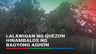 Lalawigan ng Quezon hinambalos ng Bagyong Aghon | ABS-CBN News