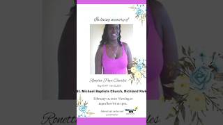 Ronetta Pope-Charles | Funeral Announcement #obituariessvg