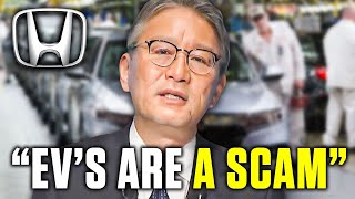 HUGE News! Honda CEO Shocks All EV Car Makers!