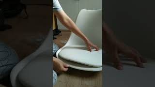 How to assemble the Nordic study chair | Unboxing from Shopee